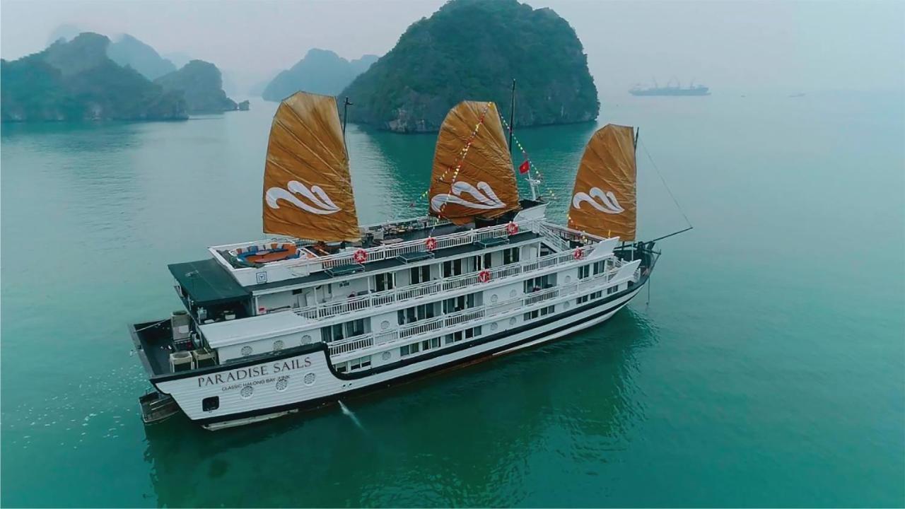 Paradise Sails Cruise Халонг Екстер'єр фото