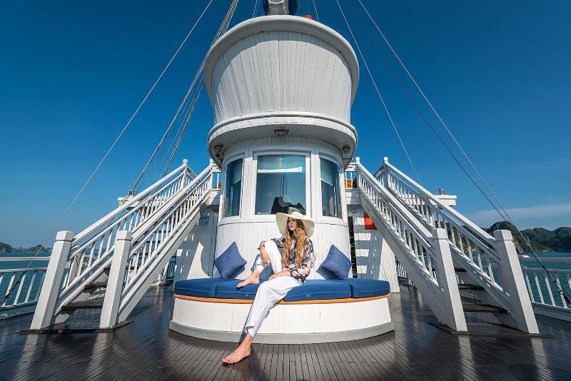 Paradise Sails Cruise Халонг Екстер'єр фото